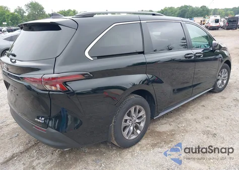 2024 Toyota Sienna Le from USA, damaged, VIN 5TDBSKFC9RS132961